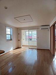 ウッディ・コートI 201 2階2LDKのリビング/ダイニング