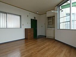 コーポ天子山No.3 2階ワンルームのリビング/ダイニング