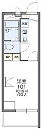レオパレスグランパルク小柳 1Kの間取図画像