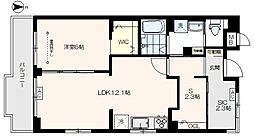 メゾンロアール 1階1SLDKの間取り