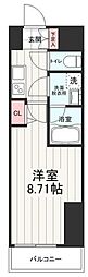 REXZY西川口AZ 1Kの間取図画像