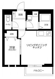 JR京浜東北・根岸線 東十条駅 徒歩5分の賃貸アパート 1階1LDKの間取り