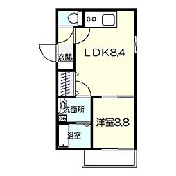 AND TERRACE 北野田 3階/-