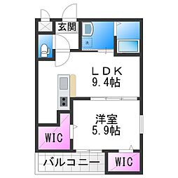 フジパレス今川II番館 1階/-