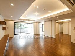 ザ・パークリモア白金台三丁目 1階4SLDKのリビング/ダイニング