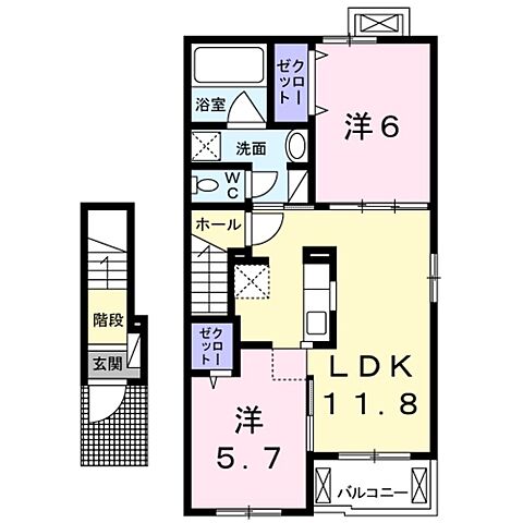 ホームズ 西武新宿線 新所沢駅 バス11分 西武バス所沢営業所下車 徒歩9分 2ldk 賃料7 15万円 2階 56 68 賃貸アパート住宅情報
