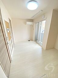 近鉄南大阪線 針中野駅 徒歩2分の賃貸アパート 2階ワンルームのリビング/ダイニング