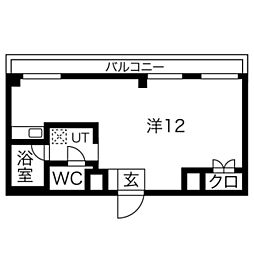 間取図画像 ワンルーム