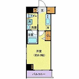 エル・グランジュテ西川口 1Kの間取図画像
