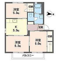 メゾンＨＩＫＯ 0202 ｜ 兵庫県高砂市梅井２丁目7-15（賃貸アパート3K・2階・54.07㎡） その2