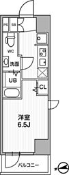 LIME RESIDENCE KITA MATSUDO 1Kの間取図画像
