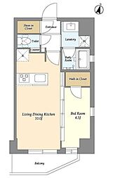 AIFLAT阿佐ヶ谷 1LDKの間取図画像