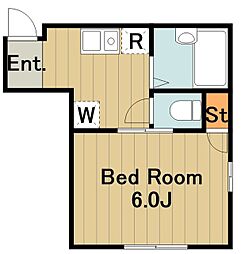 My・Step 1Kの間取図画像