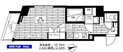 ステージグランデ用賀アジールコート 1Kの間取図画像