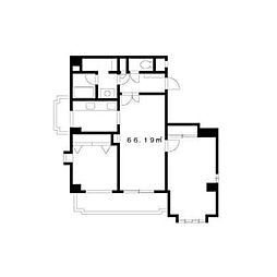 綾東ヴィレッジ弐番館 504 5階2LDKの間取り
