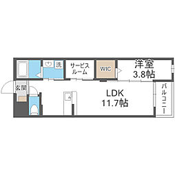 間取図画像 1SLDK