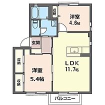 エーワンシティー　Ｃ 00202 ｜ 栃木県小山市大字横倉新田322-1（賃貸アパート2LDK・2階・50.70㎡） その2