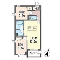 ヴィラ　ノワール 00202 ｜ 東京都練馬区石神井町７丁目14-1（賃貸マンション2LDK・2階・55.68㎡） その2