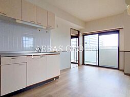 桜館 4階2LDKのリビング/ダイニング