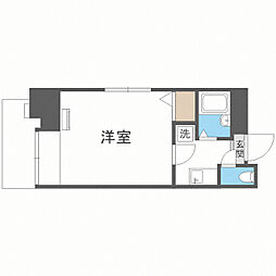 エステート・モア舞鶴 1Kの間取図画像