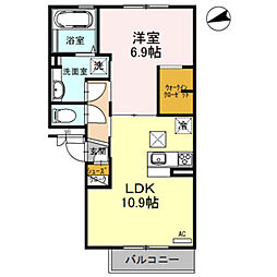 メゾン ド フルールI 1階