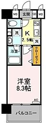 間取図画像 1K