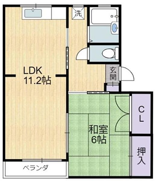 パレス中和泉 101｜東京都狛江市中和泉５丁目(賃貸マンション2LDK・1階・41.19㎡)の写真 その2