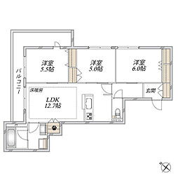 Canon Verde 3LDKの間取図画像