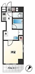ライオンズマンション千駄木第2 1Kの間取図画像