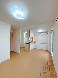 プラージュ・ミディ 2階1LDKのリビング/ダイニング