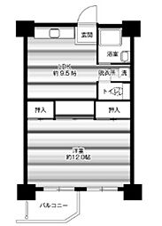 ビレッジハウス泉北栂タワー 7階