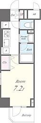 FericiaUrawaTokiwa 1Kの間取図画像