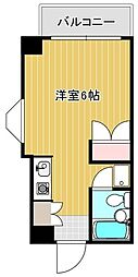 アクトピア三郷 1Kの間取図画像