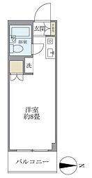 R-スタイル南大泉 ワンルームの間取図画像
