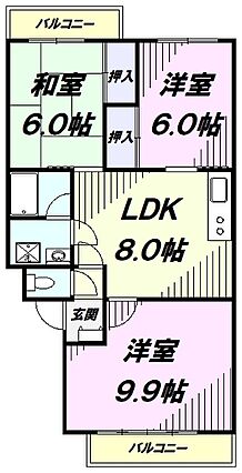 リリーヴィレッジ_間取り_0