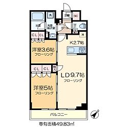 アジールコート汐浜キャナル 11階/1105