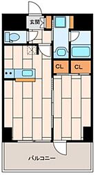 RALLY'S 1LDKの間取図画像