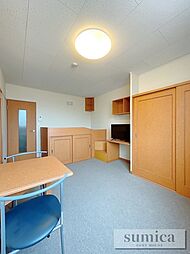 レオパレスサンエイ 2階1Kのリビング/ダイニング