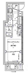 スパシエベルタ板橋本町 1DKの間取図画像