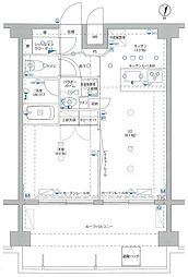 グロース錦糸町ミルーナヒルズ 1LDKの間取図画像