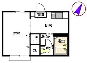 ディアス新町 A0101 ｜ 熊本県宇土市新町１丁目78（賃貸アパート1K・1階・24.36㎡） その2