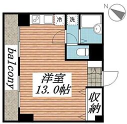 間取図画像 ワンルーム