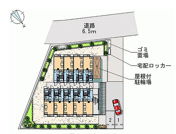 神奈川県横浜市青葉区田奈町(賃貸アパート1K・2階・19.87㎡)の写真 その22