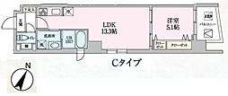 ルーチェ 1LDKの間取図画像