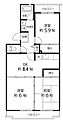 鎌倉グリーンヒルズ3階8.4万円