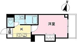 おおさか東線 城北公園通駅 徒歩11分の賃貸アパート 3階1Kの間取り
