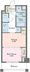 DUOSTAGE大塚 1DKの間取図画像
