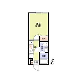 ブランノワール小岩 2階/202