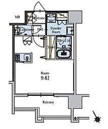 間取図画像 ワンルーム