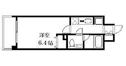 プレール・ドゥーク東京CANAL 9階1Kの間取り